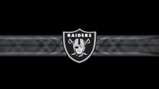 Oakland football helmet black background - free sports wallpaper