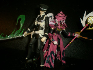 Action figures tabletop black background - a table top free wallpaper