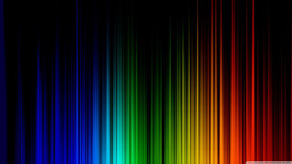 Rainbow black white border Évariste - a white border free wallpaper