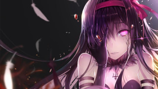 Gothic anime girl long hair - a red ribbon free wallpaper