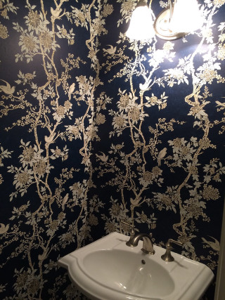 Bathroom tree pattern light autumn - gaudy free wallpaper for mobile
