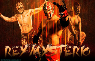 Wrestlers red mystic photo red - poster art free wallpaper for desktop