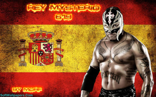 Wrestler flag spanish name tag - spanish free wallpaper