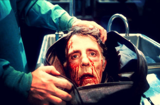 Bloodied man in bag neo - a bag free wallpaper