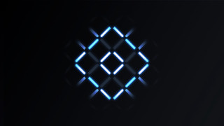 Blue black background diamond pattern - dark background free wallpaper for desktop