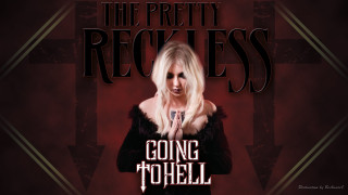 Blonde woman black top red - andrew bell free wallpaper