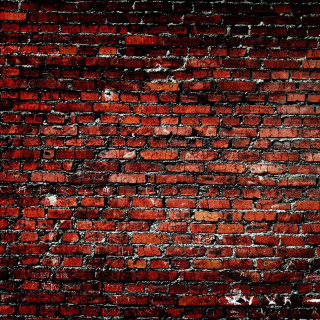 Red brick wall white black - stuckism free wallpaper for tablet