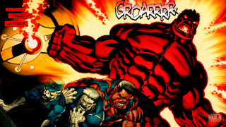 Giant red man cartoon characters - a cartoon free wallpaper