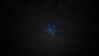Dark background blue snake side 2 - black background free wallpaper for desktop