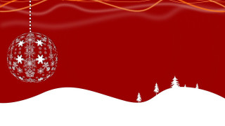 Christmas card red white snowflakes - buckminster fuller free wallpaper for desktop