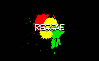 Reggae logo paint splash white - a splash of paint free wallpaper