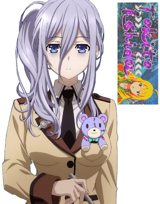 Woman white hair teddy bear - in the background free wallpaper for mobile