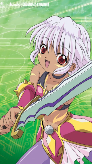 Woman sword green background alice - free anime wallpaper for mobile