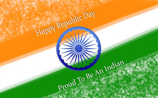 Happy republic day indian flag - bapu free wallpaper for desktop