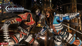 Anime characters fighting sword demon - a game screen free wallpaper