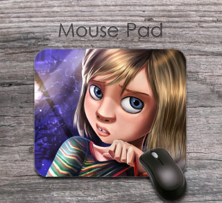 Cartoon girl blue eyes hand - cliff childs free wallpaper for tablet