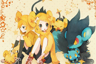 Pokemon group sitting floor stars - star and a sky background free wallpaper for desktop