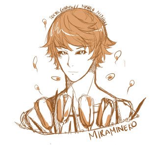 Boy name tag shirt drawing - a drawing of a boy free wallpaper for tablet