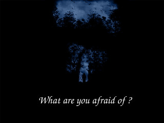 Black white photo quote afraid - afraid free wallpaper