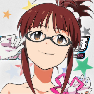 Girl glasses star background stars - free anime wallpaper for tablet