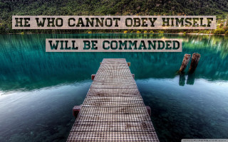 Wooden dock sign bridge lake - a wooden dock free wallpaper