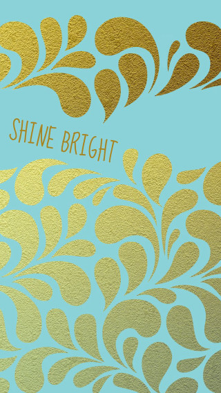 Blue gold background gold foil - free light wallpaper