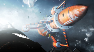 Space station rocket fish starry - frostbite 3 engine free wallpaper for desktop