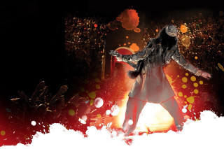 Woman white coat red pants - a white coat free wallpaper for desktop