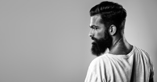 Man beard ring serious look - christian hilfgott brand free wallpaper
