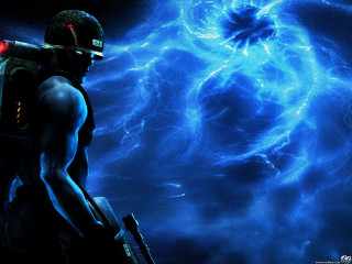 Space suit man gun star - a man in a space suit holding free wallpaper