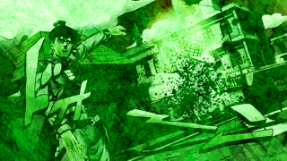 Man top hat coat gun - the air free wallpaper