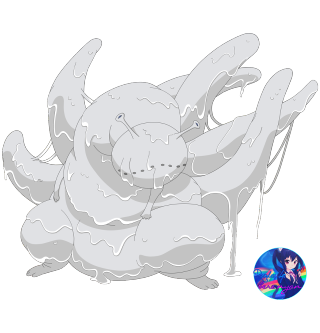 Cartoon white blue circle lovecraftian - a blue circle free wallpaper for tablet