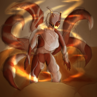 Person costume snake drawing artwork - auto free wallpaper for tablet