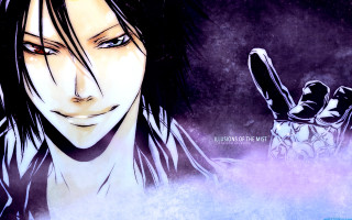 Anime character long hair hand - shin hanga free wallpaper