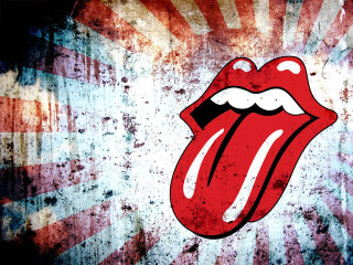 Red tongue grungy background british - a red tongue free wallpaper