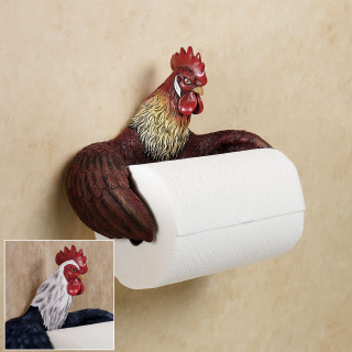Rooster chicken toilet paper sitting - free bird wallpaper for tablet