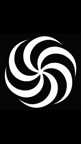 Black white photo circular object 3 - circular free wallpaper for mobile