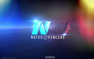 Natus vincere logo dark background - a logo free wallpaper for desktop