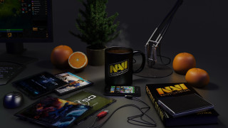 Computer desk coffee mug oranges - 4 k wallpaper free wallpaper