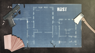 Rust gun fan blueprint night - a fan free wallpaper for desktop