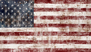 Grungy american flag faded background - a grungy american flag free wallpaper