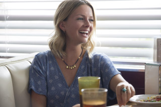 Woman smiling at table with - emma geary free wallpaper