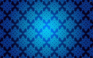 Blue black leaves pattern background - a pattern of leaves free wallpaper