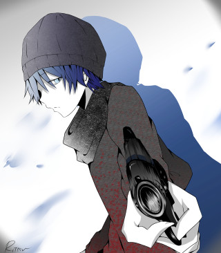 Man gun hat jacket shoulders - a gun free wallpaper for tablet