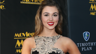 Woman red lipstick black dress 8 - brigette barrager free wallpaper