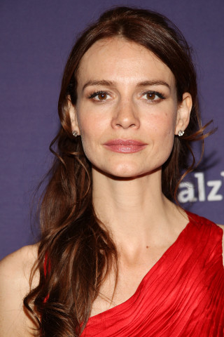 Woman red dress party smile - a party free wallpaper