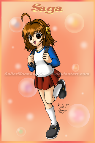 Girl skirt jacket name tag - a name tag free wallpaper