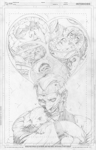 Man with faces head full - auto free wallpaper for mobile