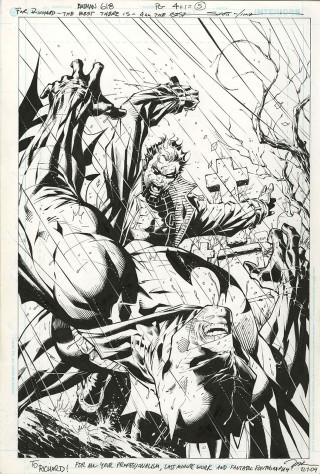 Comic man demon attack background - michael kaluta free wallpaper