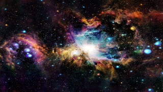 Colorful space stars bright star 2 - space free wallpaper for desktop